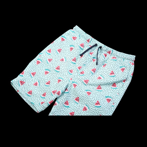Egg by Susan Lazar Drake Watermelon Swim Trunk NWT - Picture 2 of 2